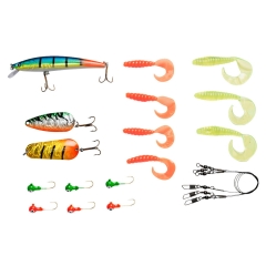 Zestaw przynęt 19 części Abu Garcia wobler jigi