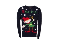 U Cedar Wood State Mens Sweater Christmas XS