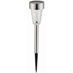 Lampa solarna ONE ICE inox
