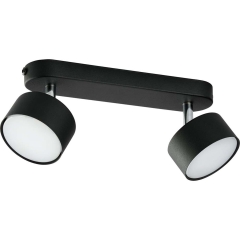 TK Lighting Listwa LED CLARK czarna 2xGX53