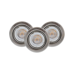 CALI Zestaw oczek LED 5W GU10 satyna