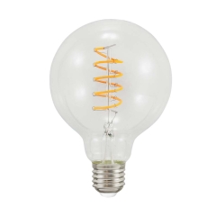 Polux Żarówka LED FILAMENT EDIDECO G95 4W E27 210 lm 2200K