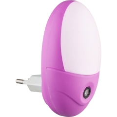 Globo Lampka wtykowa Chaser LED różowa 0,24 W