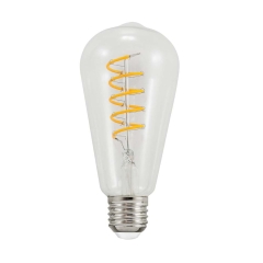 Polux Żarówka LED FILAMENT EDIDECO ST64 4W E27 210 lm 2200K