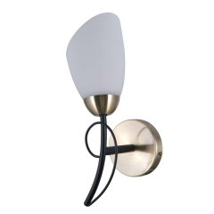 Italux Kinkiet CRISTINA czarny mat 1x40W E27