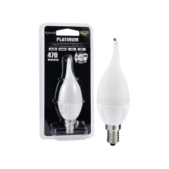 Polux Żarówka płomyk LED SMD 4,9 W E14