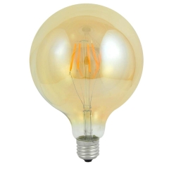 Polux Żarówka LED VINTAGE AMBER G125 4W E27 320 lm 2200K