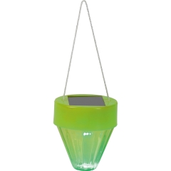 LED Lampa solarna Stożek wisząca 1 x LED IP44