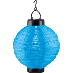 Latarenka solarna niebieska śr. 20cm