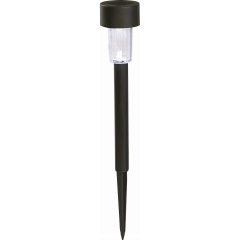 Lampka solarna Spike czarna LED