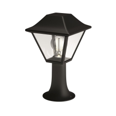 Philips Słupek ogrodowy 30 cm Alpenglow czarny 1x60W E27