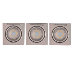 Spot-light Zestaw oczek kwadratowych Saturn LED 3x4,5 W GU10