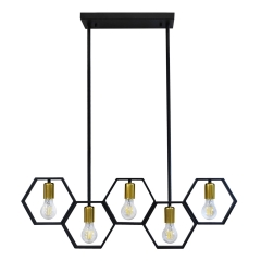 Sanico Lampa sufitowa Honey 5x10W E27
