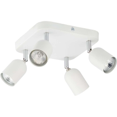 TK Lighting Plafon TOP biały 4x50W GU10