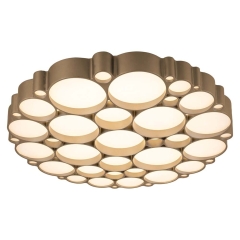 Rabalux Plafon LED ANDELA śr. 50 cm kawowy 48W
