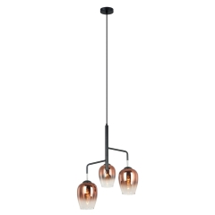 Italux Lampa sufitowa Lesla 3x40W E14