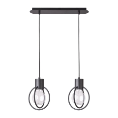 Sigma Lampa sufitowa River Koło 2x60W E27