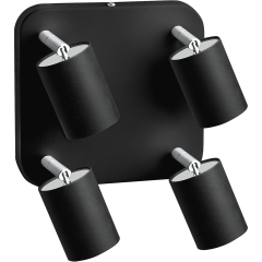 Nowodvorski Plafon EYE SPOT czarny 4x35W GU10