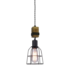 Italux Lampa wisząca PONTE metal 1x60W E27