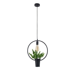 Sanico Lampa wisząca SOREN KOŁO kwiat 1x10W E27