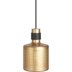 Lampa PERFORA złoty mat 8W E14