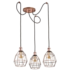 Alfa Lampa sufitowa Firefox 3x60W E27