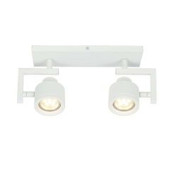 Reality Listwa LED ALENIS biała 2x5W GU10