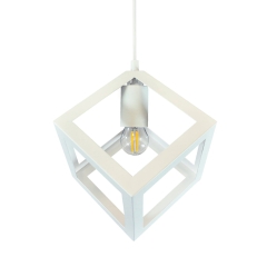 Il mio Lampa wisząca SWEDEN biała 1x20W E27