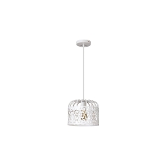 Rabalux Lampa wisząca ALESSANDRA biały mat 1x60W E27