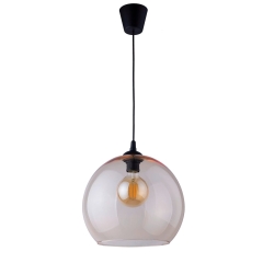 TK Lighting Lampa sufitowa CUBUS słomka 1x60W E27