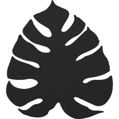 TK Lighting Kinkiet LED MONSTERA czarny 12W