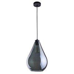 TK Lighting Lampa wisząca FUENTE grafit 1x60W E27