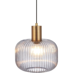 Lampa GLASS smoky śr. 25 cm 40W E27