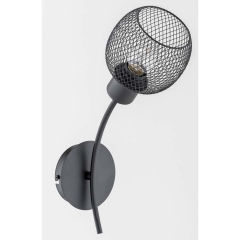 Alfa Kinkiet WATSA czarny 1x60W E27