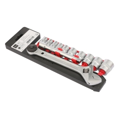 Zestaw kluczy nasadowych 3/8" - 12 szt