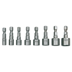 Topex Nasadki wkrętakowe 1/4", zestaw 8 szt.