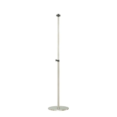 Stojak do lampy ze stali nierdzewnej 45 x 45 x 210 cm