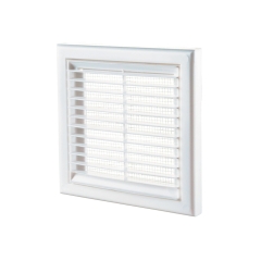 Vents kratka wentylacyjna 154 mm x 154 mm x śr. 100 mm biała