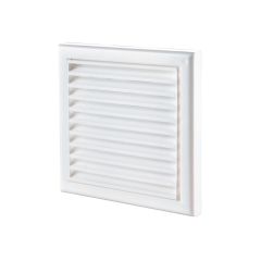Vents kratka wentylacyjna 188 mm x 188 mm x śr. 125 mm biała