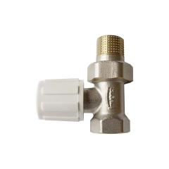Invena Zawór grzejnikowy powrotny prosty GW/GZ 1/2"
