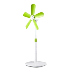 Volteno Wentylator podłogowy 45 cm 9 W biało-zielony