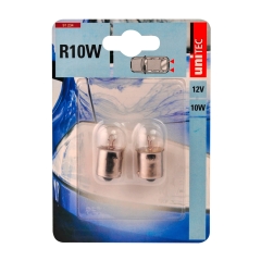 Unitec Żarówka R10W 10 W 12 V 2 sztuki