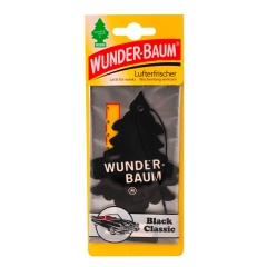 Wunder-Baum Zapach samochodowy choinka czarna klasyka