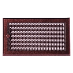 Parkanex Kratka kominkowa stara miedź 16 cm x 32 cm z żaluzja
