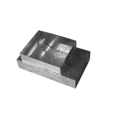 Prodmax Kształtka z wylotem prostokątnym 150 mm x 50 mm