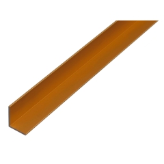 GAH Alberts Profil kątowy aluminiowy typu T 9,5 mm x 7,5 mm x 1000 mm