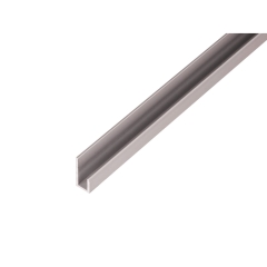 GAH Alberts Profil wykończeniowy aluminiowy 20 mm x 9 mm x 1000 mm