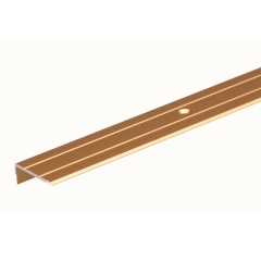 GAH Alberts Profil schodowy aluminiowy 24,5 mm x 20 mm x 1000 mm