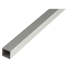 GAH Alberts Rura kwadratowa aluminiowa 10 mm x 10 mm x 1000 mm