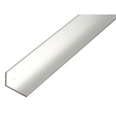 GAH Alberts Profil kątowy aluminiowy surowy 50 mm x 20 mm x 1000 mm